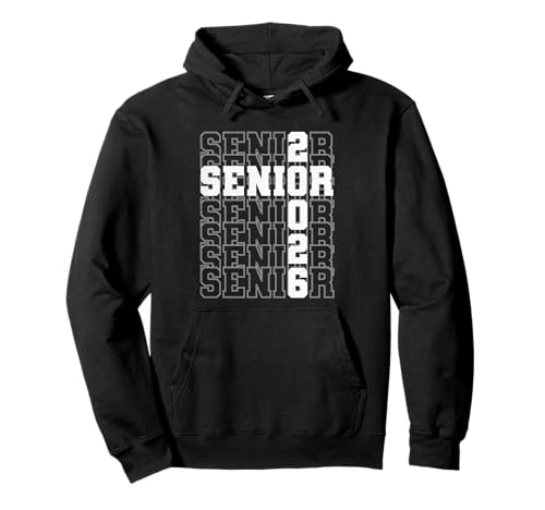 Senior Meine letzten ersten Tage, Klasse von 2026 Jungen und Mädchen Pullover Hoodie von Class of 2026 Graduation 2026 Tee