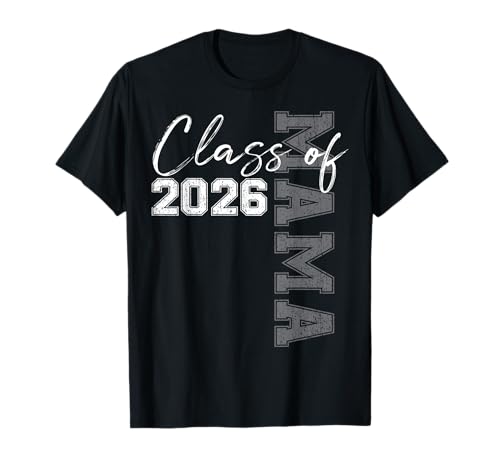 Stolze Mama Einer Klasse von 2026 Absolventen, Senior 26, Abschluss T-Shirt Stolze Mama Einer Klasse von 2026 Absolventen, Senior 26, Abschluss T-Shirt von Class of 2026 Graduation Proud Family Tee Gifts