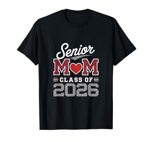 Abschlussjahrgang 2026: Frauen für ältere Mütter T-Shirt Abschlussjahrgang 2026: Frauen für ältere Mütter T-Shirt von Class of 2026 Graduation Proud Mom Tees