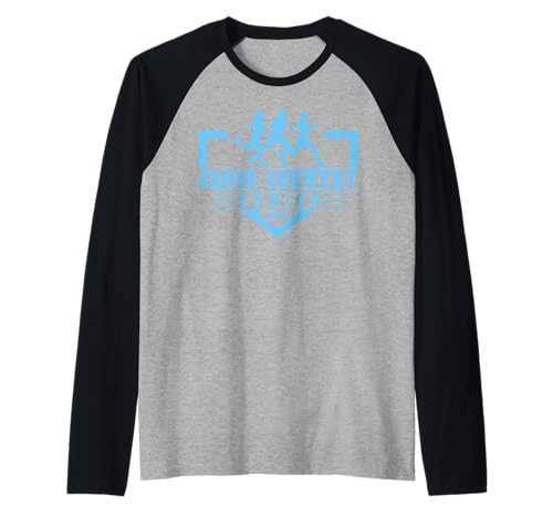 Langlauf Seniorenabend XC Senior 2026 Graduierung 55 Raglan von Class of 2026 Graduation Shirts