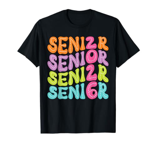 Groovy Class of 2026 Senior 2026 Abschluss 2026 Jungen Mädchen T-Shirt Groovy Class of 2026 Senior 2026 Abschluss 2026 Jungen Mädchen T-Shirt von Class of 2026 Senior 2026 Graduation 2026 Merch.