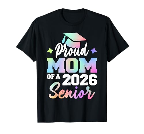Proud Senior Mama Class Of 2026 Senior Mama 2026 Krawatte T-Shirt von Class of 2026 Senior 2026 Graduation 2026 Merch.