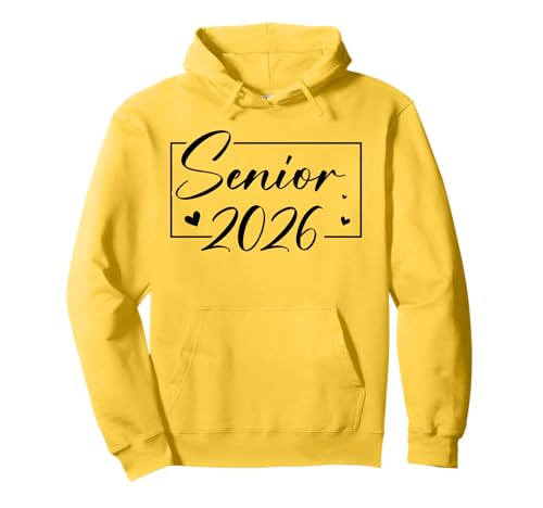 Senior 2026 Klasse von 26 Senior Mädchen Jungen Pullover Hoodie Senior 2026 Klasse von 26 Senior Mädchen Jungen Pullover Hoodie von Class of 2026 senior tees