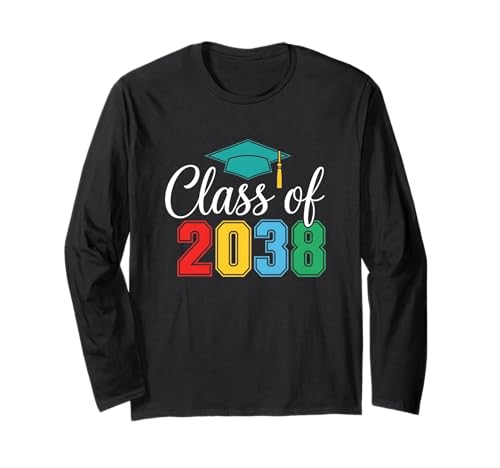 Klasse von 2038 „Grow with Me“, niedlich, für Kinder Langarmshirt Klasse von 2038 „Grow with Me“, niedlich, für Kinder Langarmshirt von Class of 2038 Grow with Me Graduation Fun