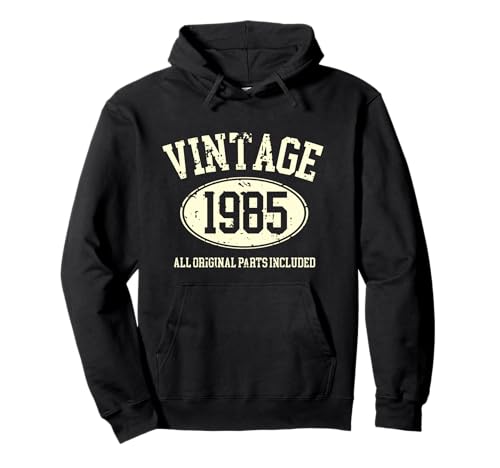 Vintage-Look 1985, cool, originell, Retro-Design zum 40. Geburtstag, für Papa, Herren Pullover Hoodie Vintage-Look 1985, cool, originell, Retro-Design zum 40. Geburtstag, für Papa, Herren Pullover Hoodie von Classic 1985 Original Parts apparels for women Men
