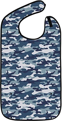 Classic Bib Designs Esslätzchen für Erwachsene - geeignet für Herren & Damen - waschbarer Kleiderschutz mit Krümel-Auffangfach - wiederverwendbar Classic Bib Designs Esslätzchen für Erwachsene - geeignet für Herren & Damen - waschbarer Kleiderschutz mit Krümel-Auffangfach - wiederverwendbar von Classic Bib Designs