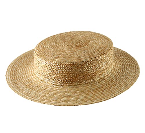 Classic Italy - Hüte Damen Boater Coco - Size 57 cm von Classic Italy