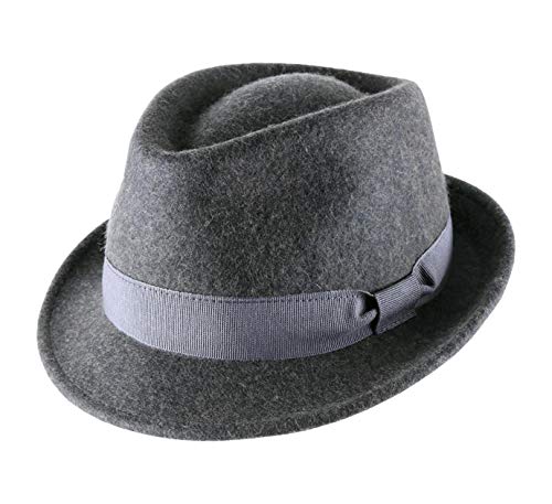 Classic Italy - Trilby Hut Packable wasserabweisend Classic Trilby Crushable - Size 62 cm - gris-Chine von Classic Italy