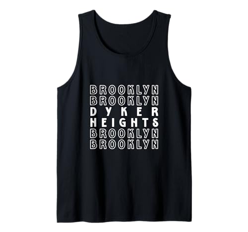 Dyker Heights Brooklyn NYC Borough geeignet für Männer und Frauen. Tank Top Dyker Heights Brooklyn NYC Borough geeignet für Männer und Frauen. Tank Top von Classic NYC Borough Pride
