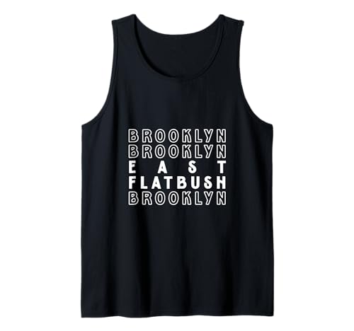 East Flatbush Brooklyn NYC Borough geeignet für Männer und Frauen. Tank Top East Flatbush Brooklyn NYC Borough geeignet für Männer und Frauen. Tank Top von Classic NYC Borough Pride