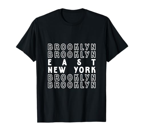 East New York Brooklyn NYC Borough geeignet für Männer und Frauen. T-Shirt East New York Brooklyn NYC Borough geeignet für Männer und Frauen. T-Shirt von Classic NYC Borough Pride
