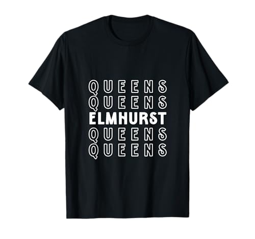 Elmhurst Queens NYC Borough geeignet für Männer und Frauen. T-Shirt Elmhurst Queens NYC Borough geeignet für Männer und Frauen. T-Shirt von Classic NYC Borough Pride