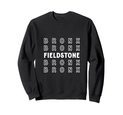 Fieldstone Bronx NYC Borough geeignet für Männer und Frauen. Sweatshirt von Classic NYC Borough Pride