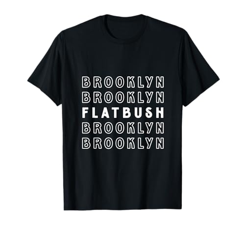 Flatbush Brooklyn NYC Borough geeignet für Männer und Frauen. T-Shirt Flatbush Brooklyn NYC Borough geeignet für Männer und Frauen. T-Shirt von Classic NYC Borough Pride