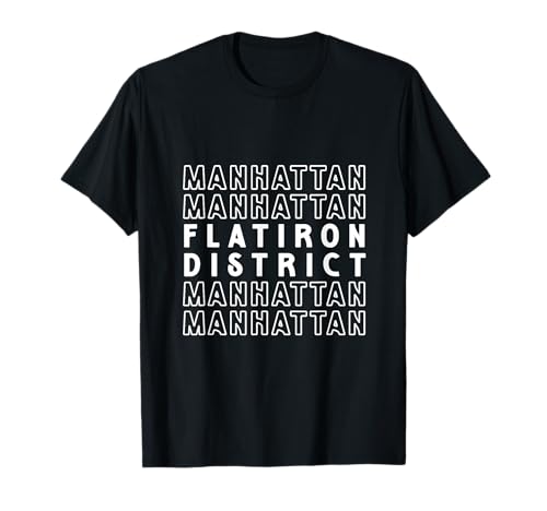 Flatiron District NYC Borough geeignet für Männer und Frauen. T-Shirt Flatiron District NYC Borough geeignet für Männer und Frauen. T-Shirt von Classic NYC Borough Pride