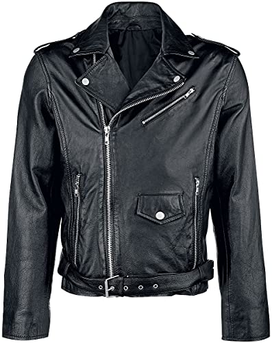 Classic Style Lederjacke Männer Lederjacke schwarz 3XL 100% Leder Undefiniert Basics, Biker, Rockwear von Classic Style