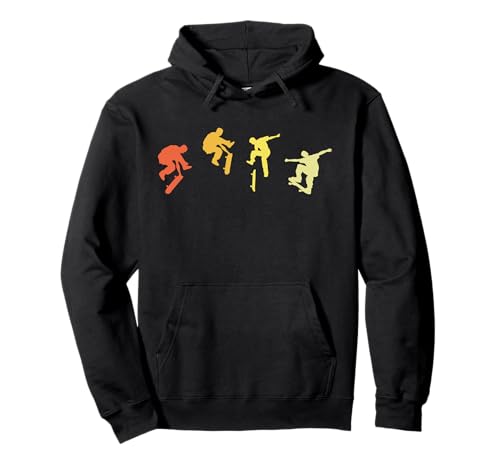 Skate Style Vintage Classic Herren Damen Skate Board Liebhaber Pullover Hoodie von Classic Vintage Skate Board Designs