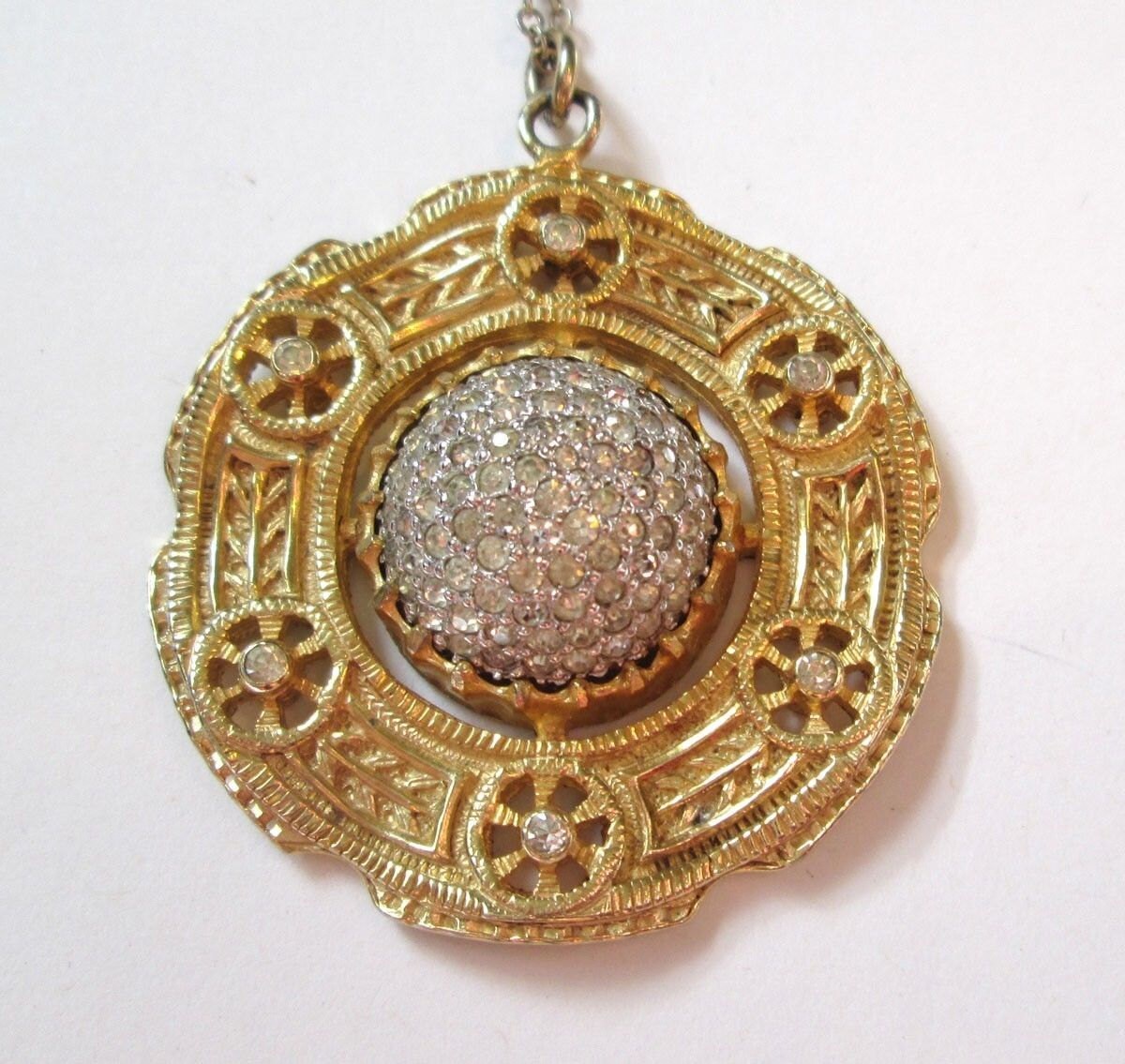 Pave Strass Anhänger Von Nettie Rosenstein von ClassicBagsSP