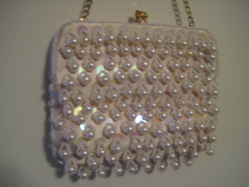 Perlen Und Armreif Vintage Abendtasche Von La Regale von ClassicBagsSP