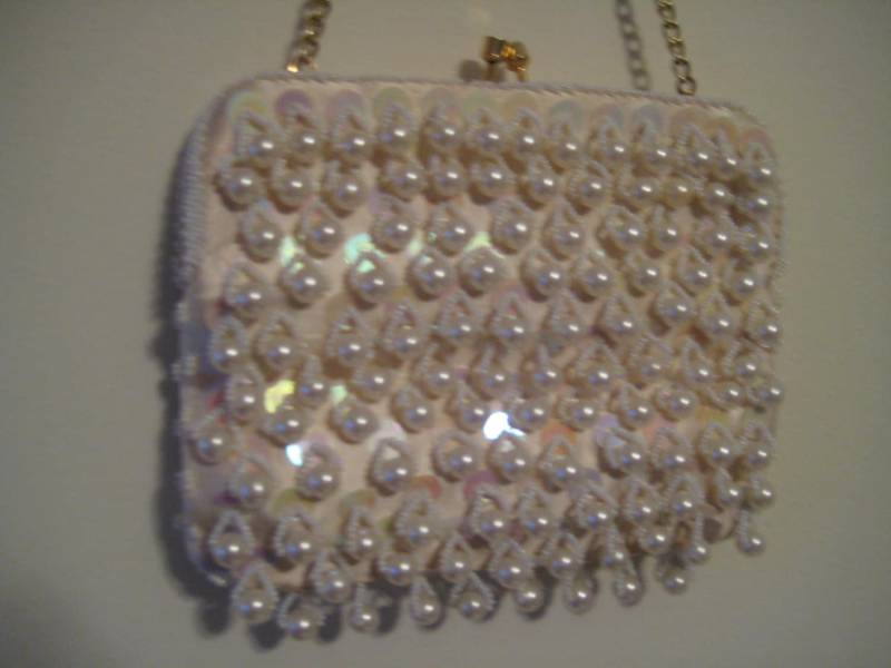 Perlen Und Armreif Vintage Abendtasche Von La Regale von ClassicBagsSP