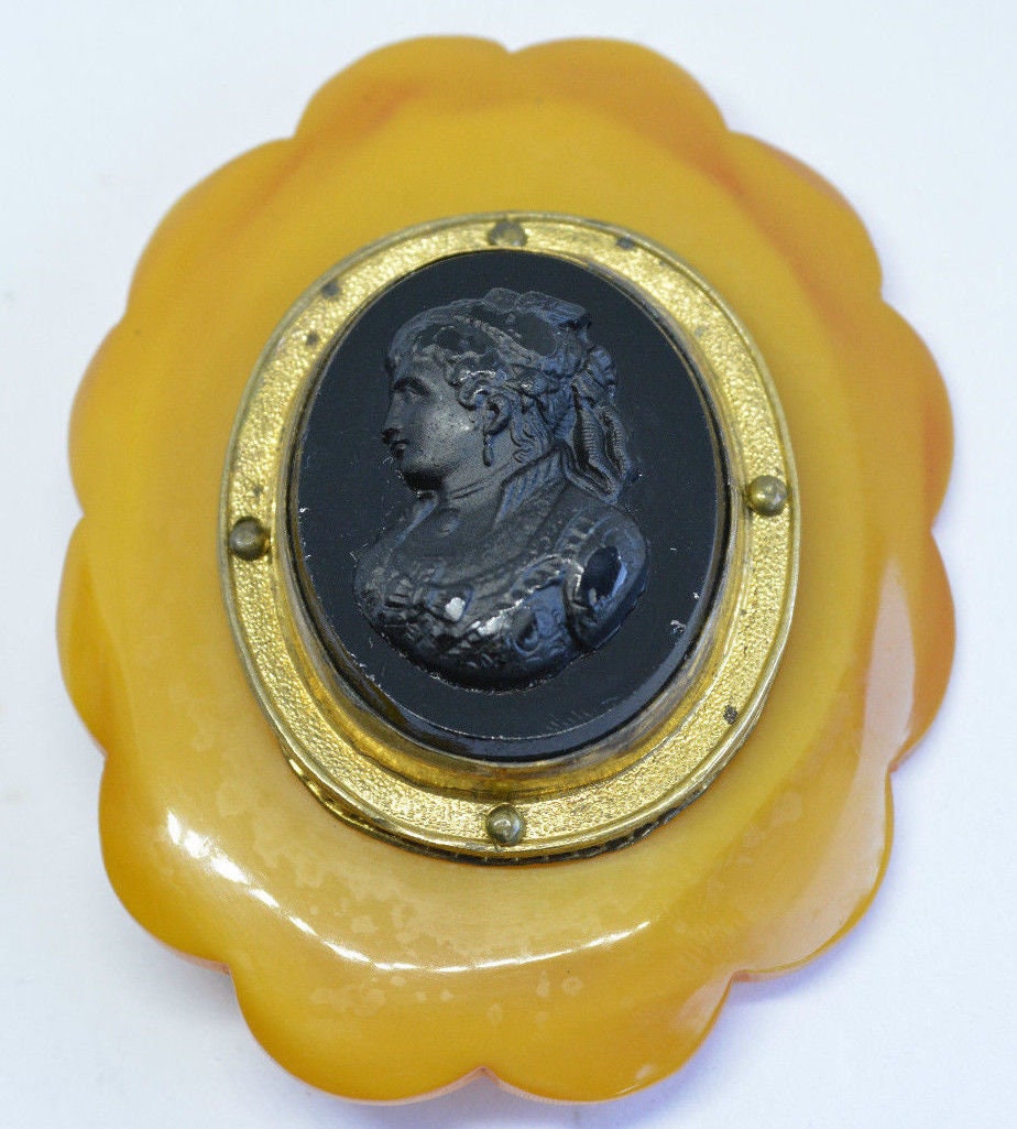 Vintage Bakelit Kamee von ClassicBagsSP