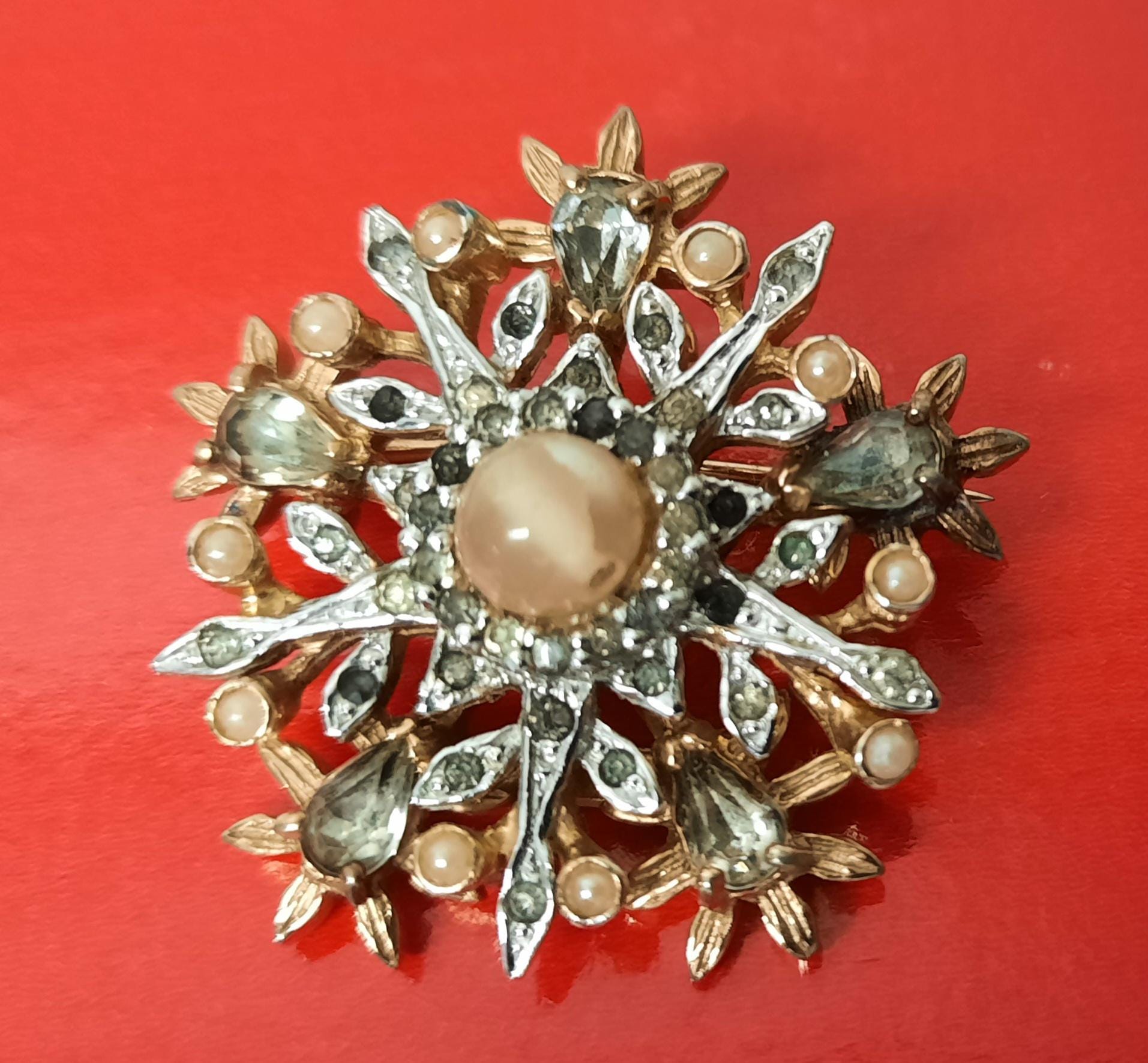 Vtg Nettie Rosenstein Stern Brosche von ClassicBagsSP