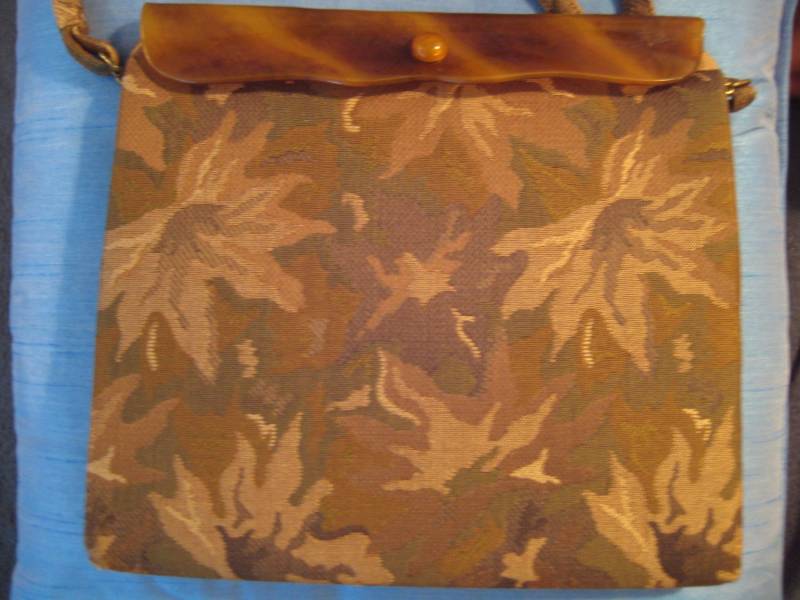 Wunderschöne Braune Ton Handtasche Von Lafrance von ClassicBagsSP