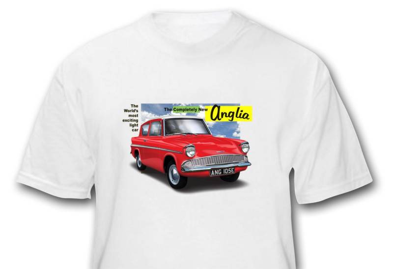 Personalisierte T Shirt Ihrer Anglia 105E Personalisierte T Shirt Ihrer Anglia 105E von ClassicCarPrints