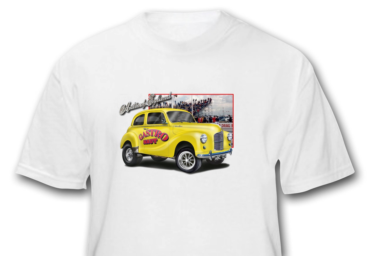 Personalisierte T Shirt Von Ihrem Austin Devon - Dorset Personalisierte T Shirt Von Ihrem Austin Devon - Dorset von ClassicCarPrints
