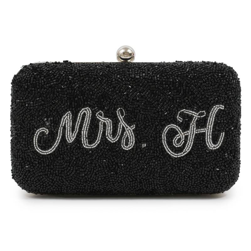 Box Clutch Monogramm Custom Beaded von ClassicPrepMonograms