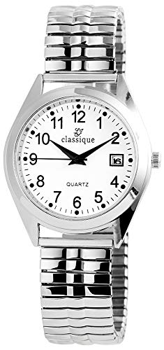 Excellanc Classique Herren – Uhr Zugarmband Datumsanzeige Metall Analog Quarz 2700016-006 von Excellanc
