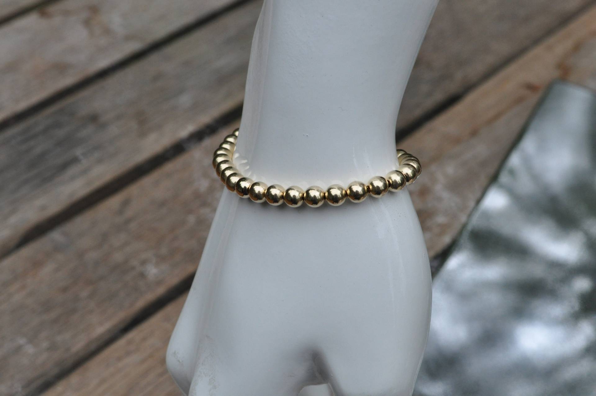 Goldarmband , Goldperlenarmband, 14K Gold Filled Armband, Zartes Goldarmband, Gf Elegantes Goldarmband , Goldperlenarmband, 14K Gold Filled Armband, Zartes Goldarmband, Gf Elegantes von ClassyGlamDesigns