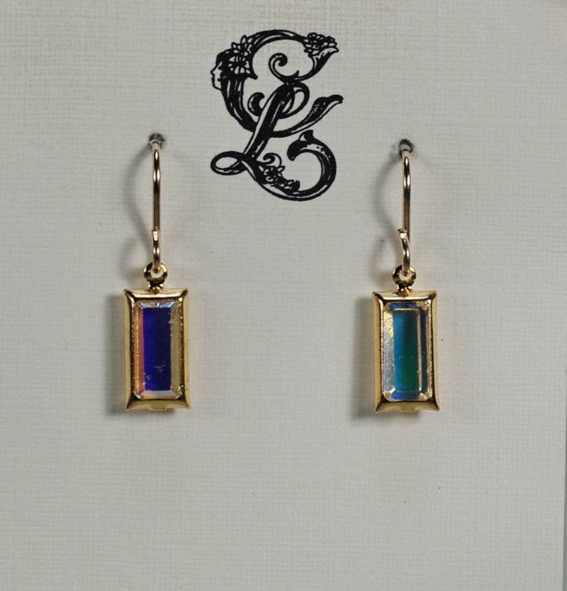 Swarovski Crystal Fairy Light Ohrringe Gold-Gefüllte, Leichte Ohrringe von ClassyLadyElaine