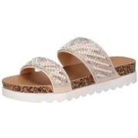 Claudia Ghizzani Pantolette Damen gold|gold von Claudia Ghizzani