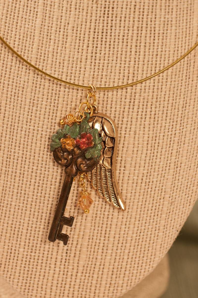 Antiker Messing Charm Neklace - Versandkostenfrei Antiker Messing Charm Neklace - Versandkostenfrei von ClaudiaJeanneJewelry