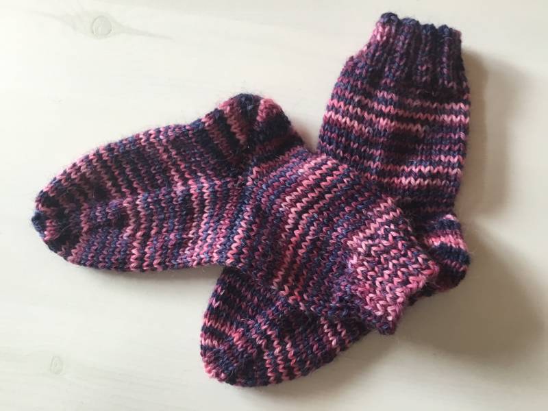 Babysocken Gr. 18/19 Mit Alpaka von ClaudiaSocksAndShoes