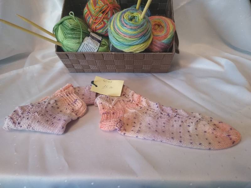 Handgestrickte Socken Gr.42/43 von ClaudiasHandarbeit