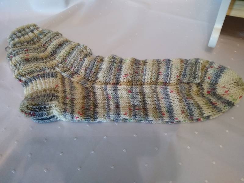 Handgestrickte Socken Gr.44/45 von ClaudiasHandarbeit
