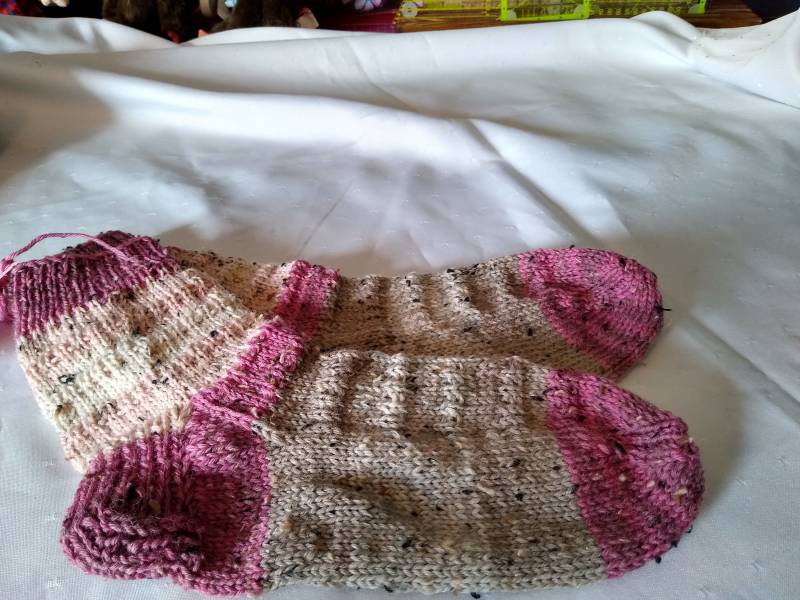 Socken Gr . 38/39Aus 6Fach Wolle von ClaudiasHandarbeit