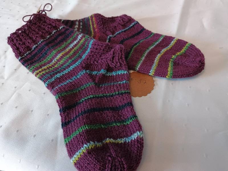 Socken Gr.36/37 von ClaudiasHandarbeit