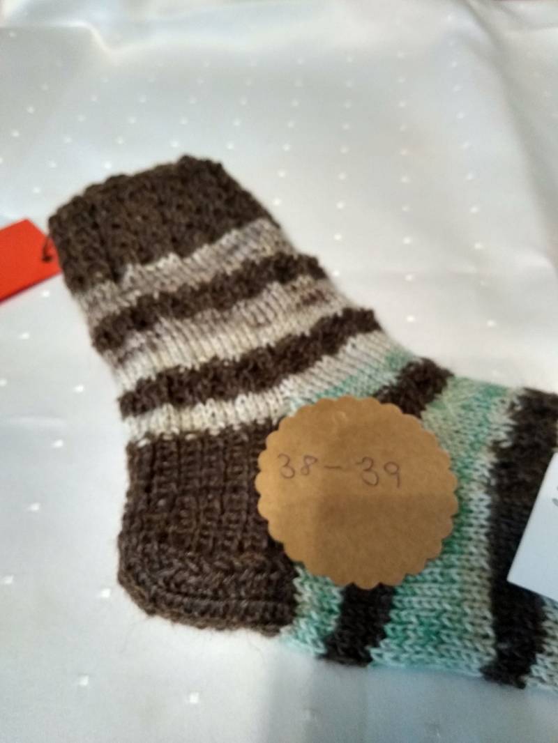 Socken Gr.38-39 von ClaudiasHandarbeit