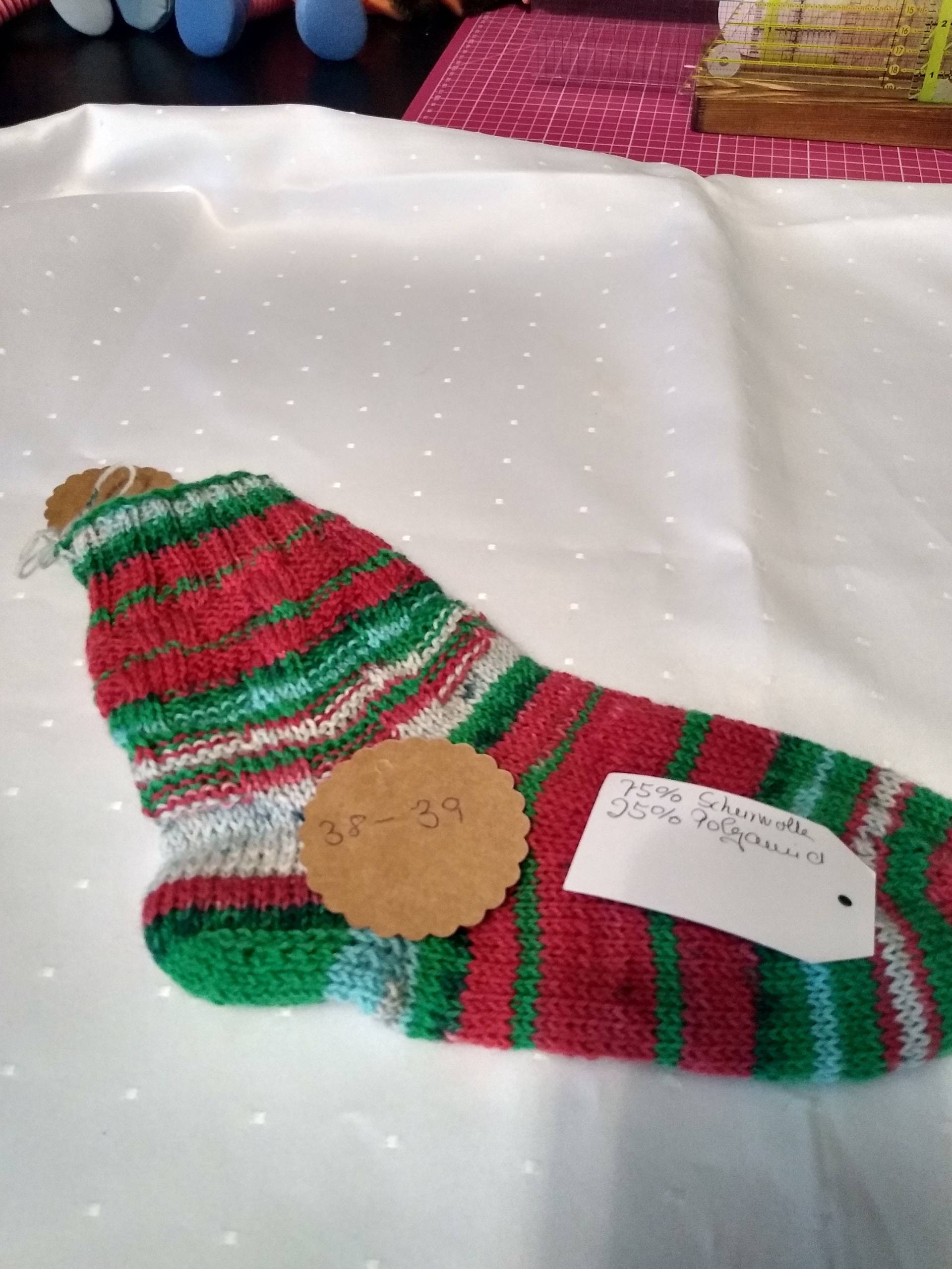 Socken Gr.38-39 von ClaudiasHandarbeit