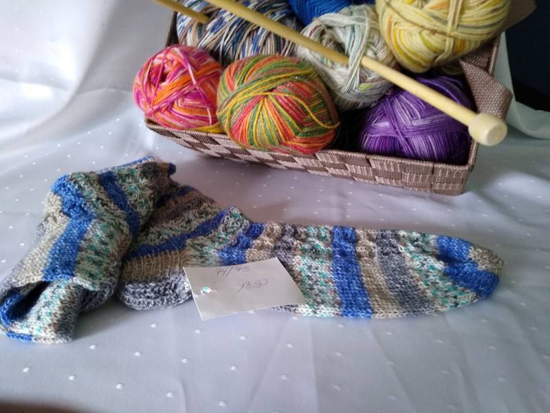 Socken Gr.44/45 von ClaudiasHandarbeit