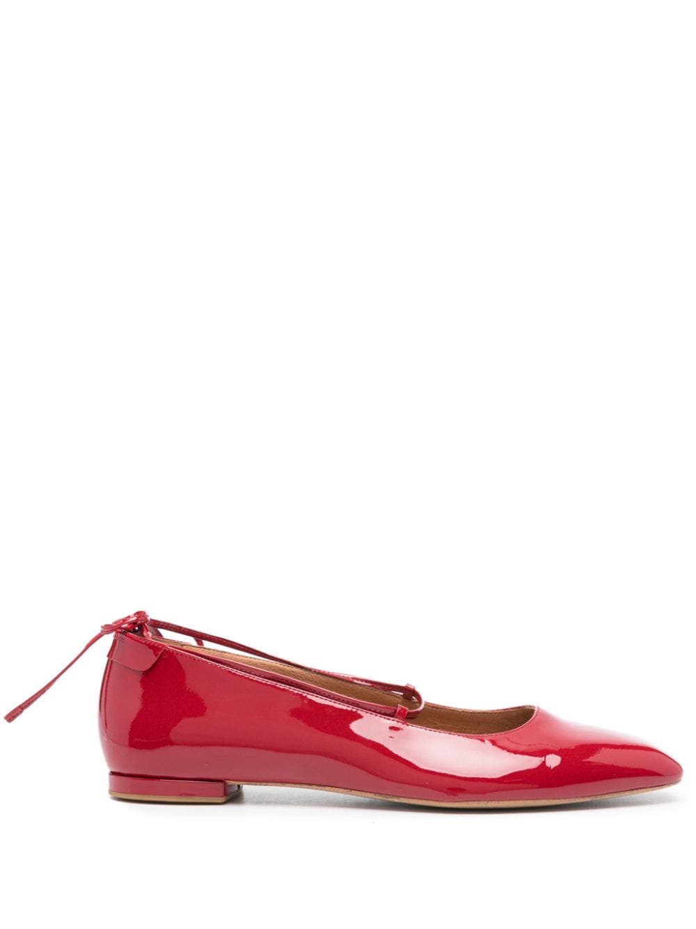 Claudie Pierlot Ballerinas aus Lackleder - Rot von Claudie Pierlot