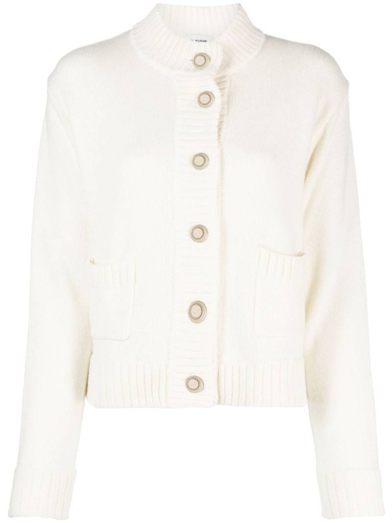 Claudie Pierlot Cardigan mit Stehkragen - Nude von Claudie Pierlot