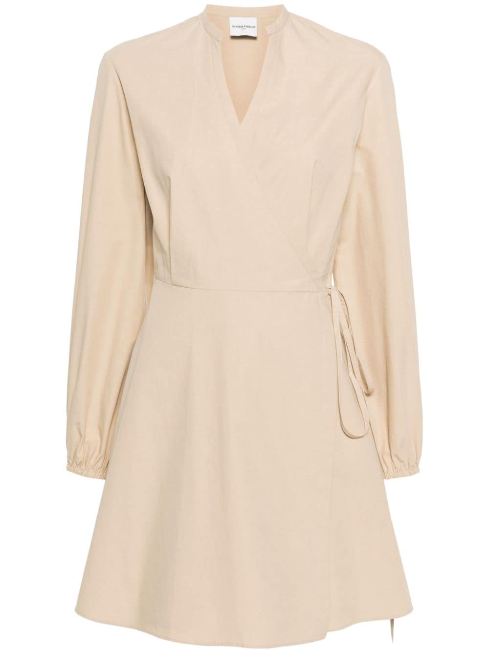 Claudie Pierlot Gewickeltes Minikleid mit V-Ausschnitt - Nude von Claudie Pierlot