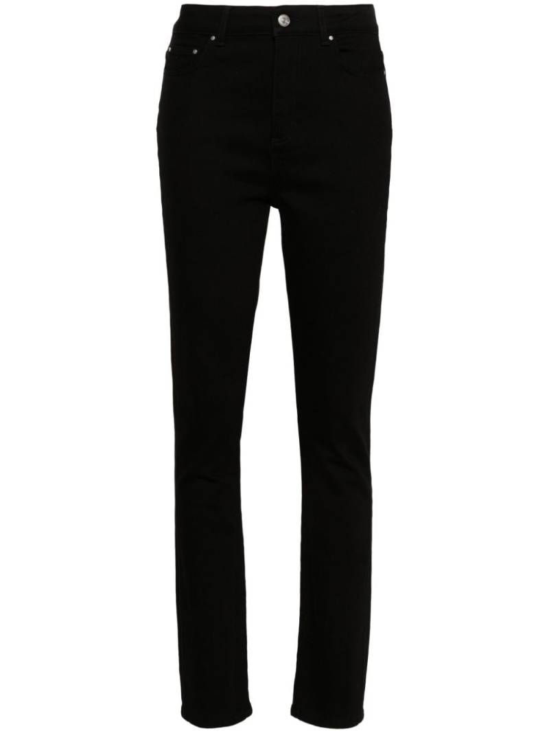 Claudie Pierlot Halbhohe Skinny-Jeans - Schwarz von Claudie Pierlot