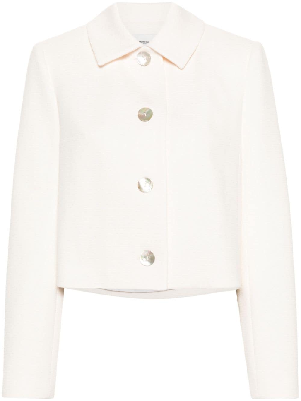 Claudie Pierlot Jacke mit Knopfleiste - Nude von Claudie Pierlot