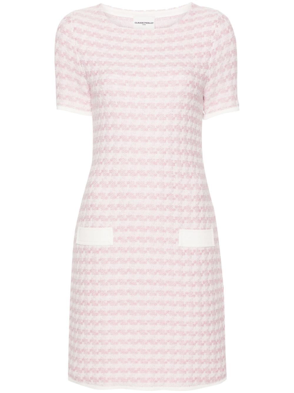 Claudie Pierlot Kleid mit kurzen Ärmeln - Rosa von Claudie Pierlot