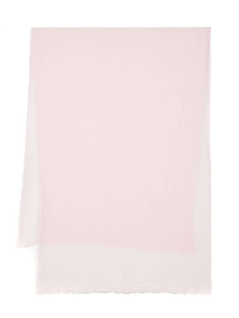 Claudie Pierlot Schal mit Fransen - Rosa von Claudie Pierlot